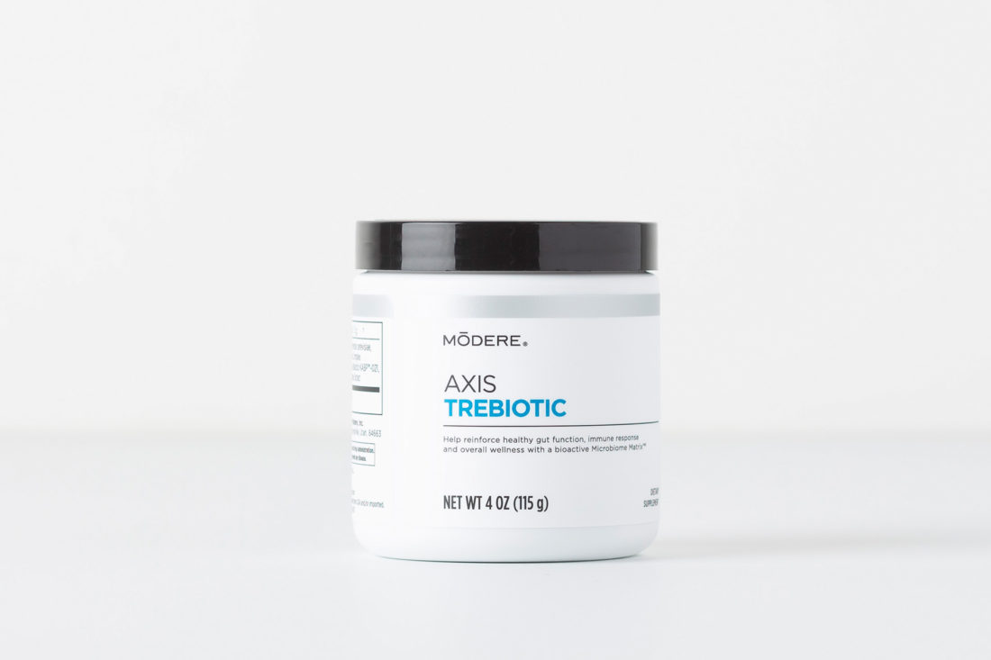Modere Axis Trebiotic on a plain background.