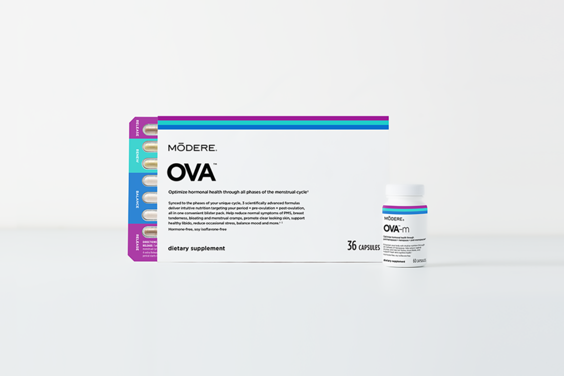 Product shot of Modere Ova and Modere Ova-m.