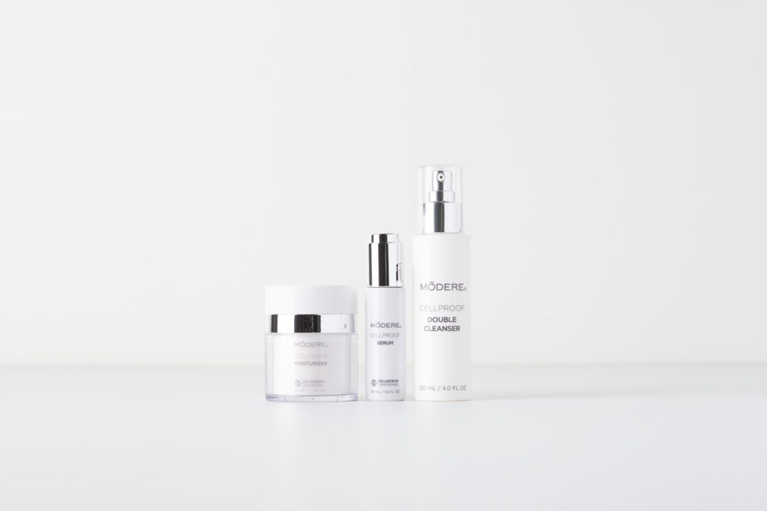Product shot of Modere CellProof Core Collection