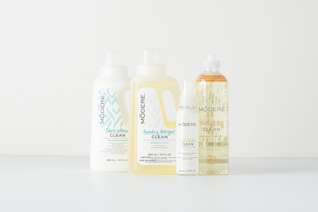 Product shot of Modere's Clean and Fresh Collection.