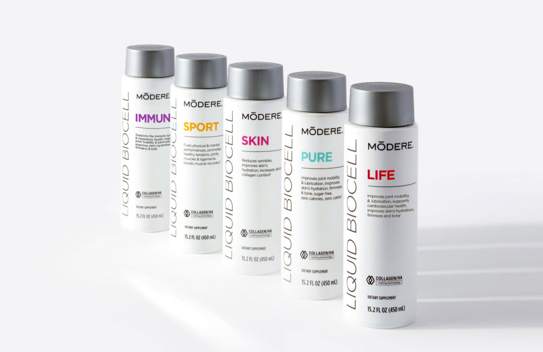 Image of the Modere Liquid BioCell product line